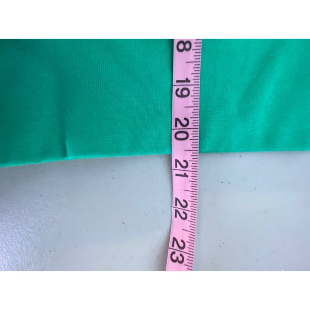 Nike Women's Small Green White Colorblock Cropped Sweatshirt Retro Sporty Y2K - Picture 6 of 8